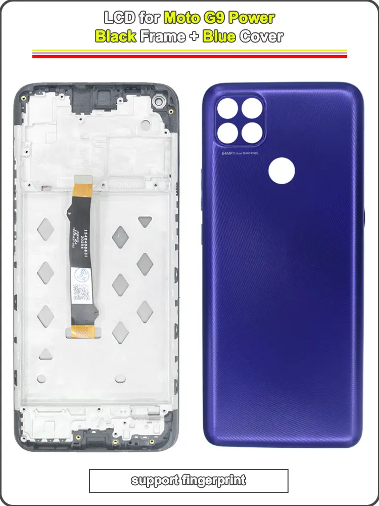 Premium LCD Display Touch Screen Digitizer Assembly for Motorola Moto G9 Power
