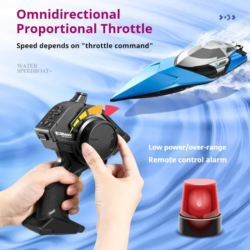 cool stuff gift box:50cm large high-speed rc boat,70km/h remote control boat,high-horsepower rc speed boat,rc jet boat kids toys 3
