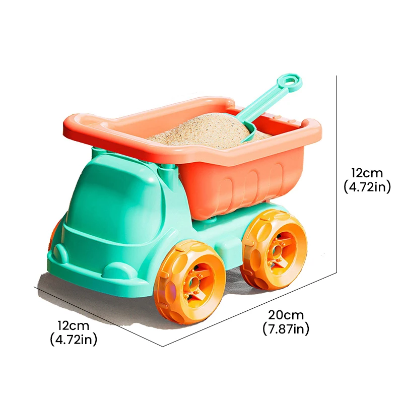 Kids Beach Toy Set Suitable for Boys and Girls to Play Outdoors with Sand, Summer Gardening, Digging Toys, Gifts - 5