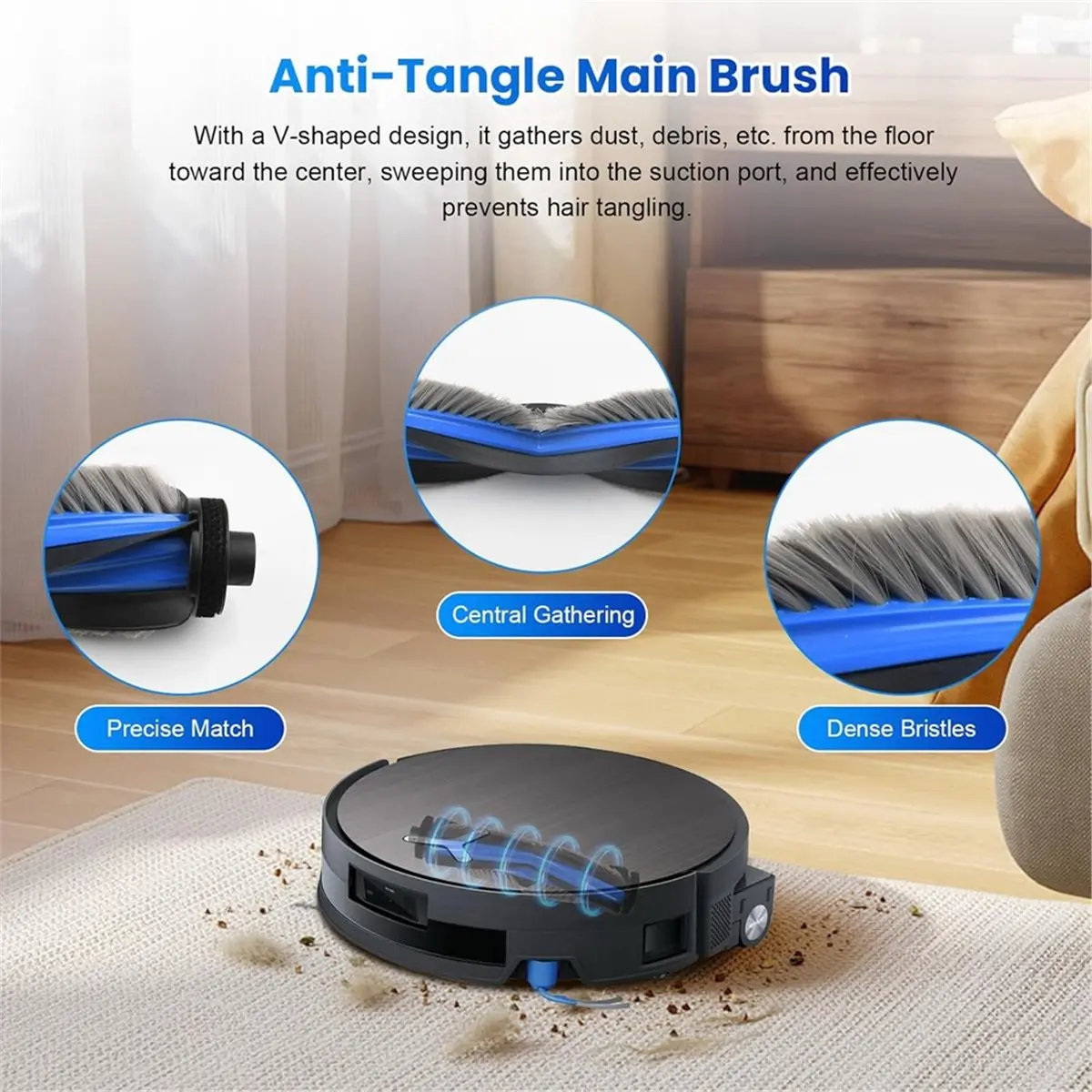 Ecovacs Deebot X11 OmniCyclone 로봇 진공청소기용 A10R 교체 부품, 액세서리 메인 사이드 브러시 HEPA 필터 걸레 천