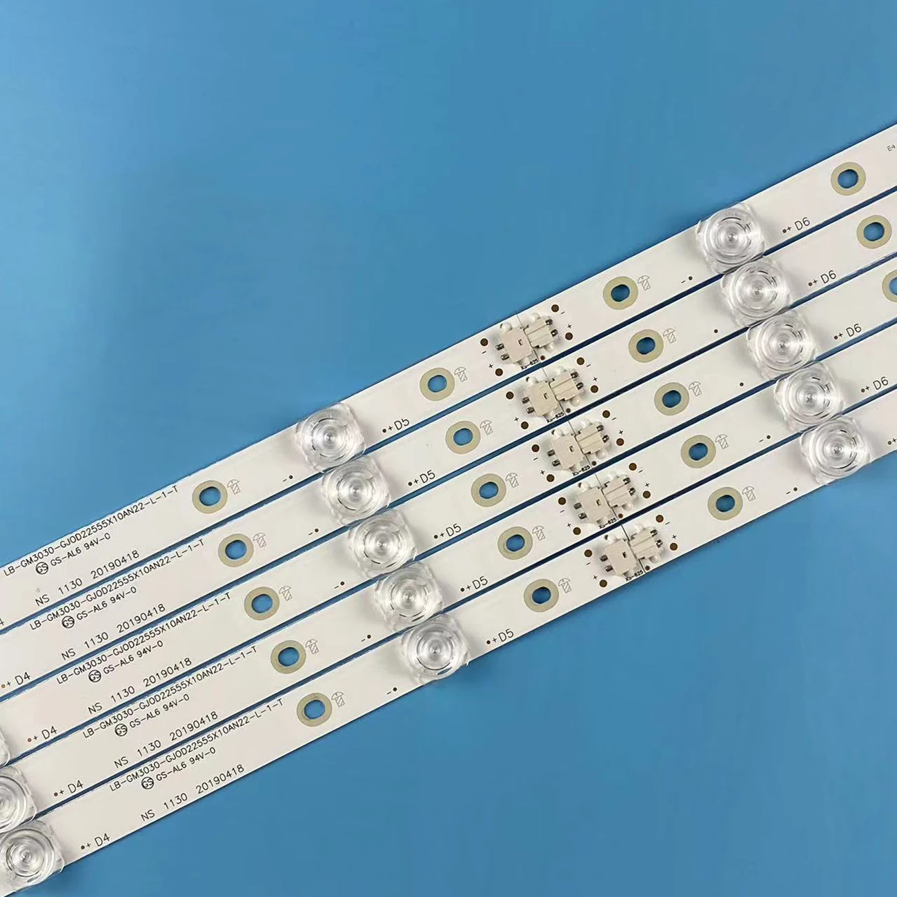 Tira Conduzida Luz de Fundo para a Philips 55 tv Lb-gm3030-gj0d22555x10an22-r1-h 55pus730 12 55pus6704 55pus7394 55pus7504 - Imagem 2