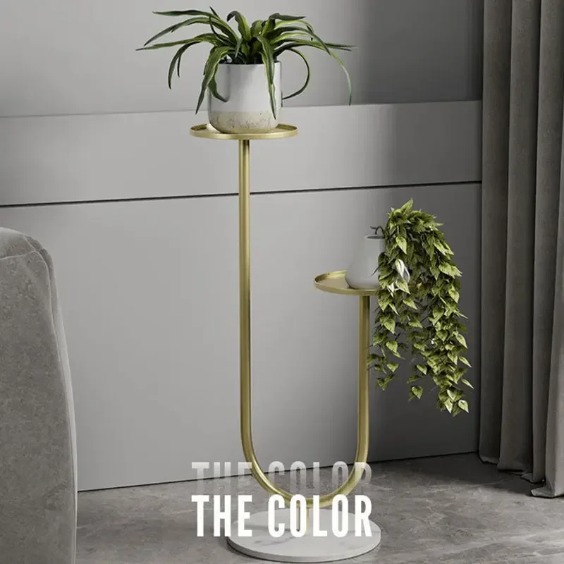 Creative Metal Floor Stand Flower Rack Flowerpot Vases Holder Decorative Planters for Plants Display Shelves Balcony Furniture