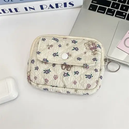 Cute Cartoon Small Travel Cosmetic Lipstick Earphone Card Portable Storage Bag Purse Women Gift Pouch In Make up Bags Organizer - Image 31