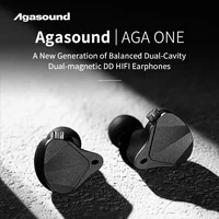 Agasound AGA ONE Balanced DCD Magnetic DD HIFI Earphones In ear Monitor Wired headphones Comfortable to Weard Gaming Headsets 2