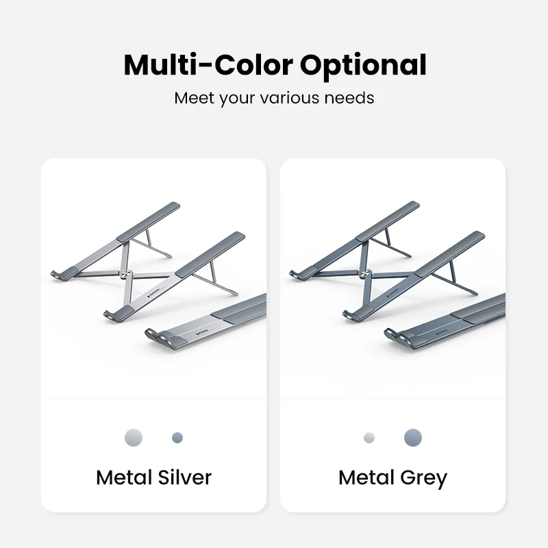 UGREEN Laptop Stand Holder For MacBook Air Pro Foldable Aluminum Notebook Stand Tablet Stand Laptop PC Support Macbook Stand