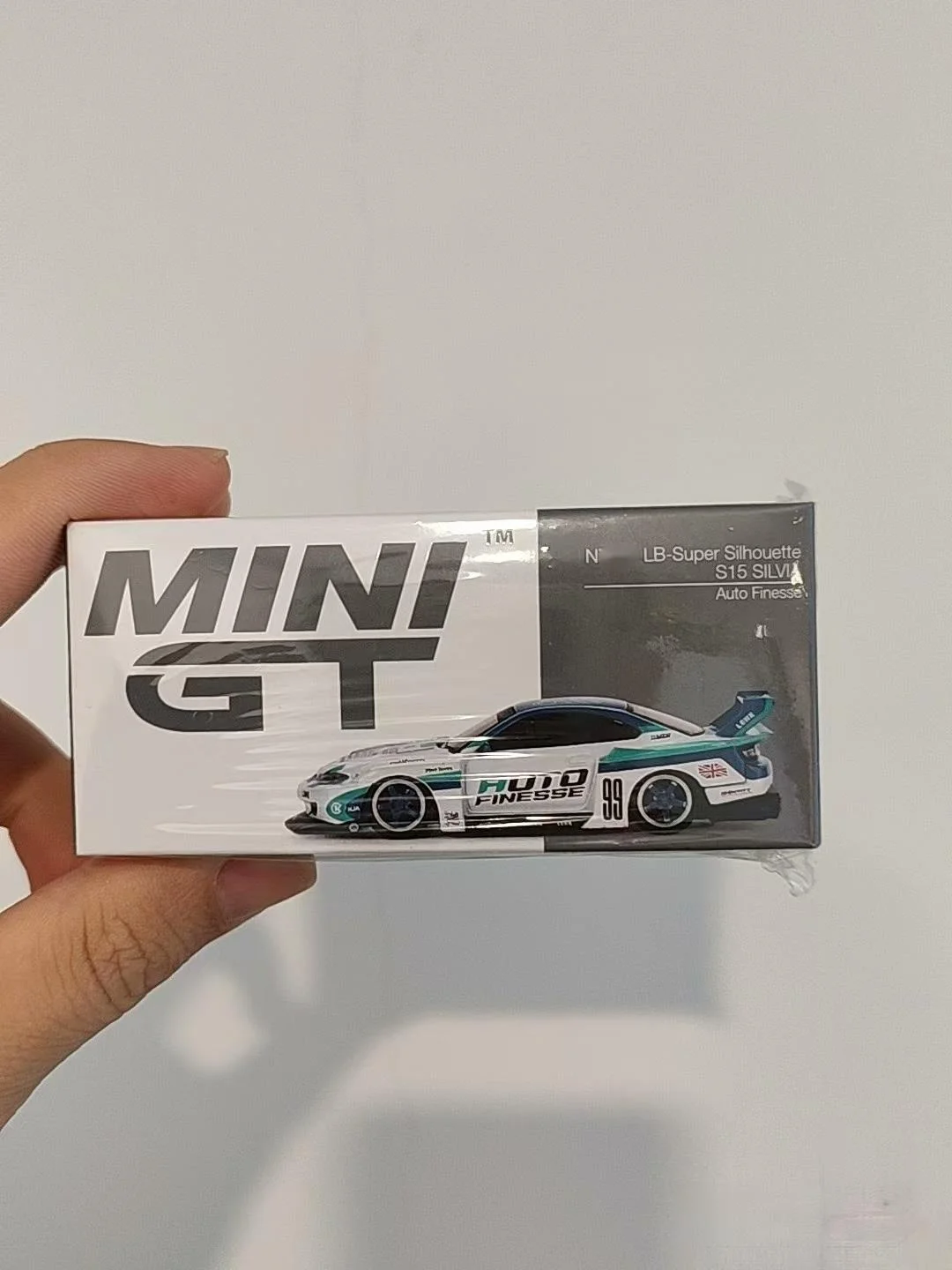 ミニカー MINIGT 490 S15 SILVIA AUTO FINESSE Mini GT 1:64 Nissan LB-Super Silhouette S15 SILVIA Auto
