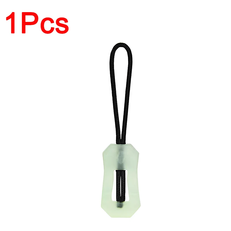 Luminous Glow-in-the-Dark Zipper Pull Repair Kit – 6-Piece Set for Backpacks, Clothing, and Jackets