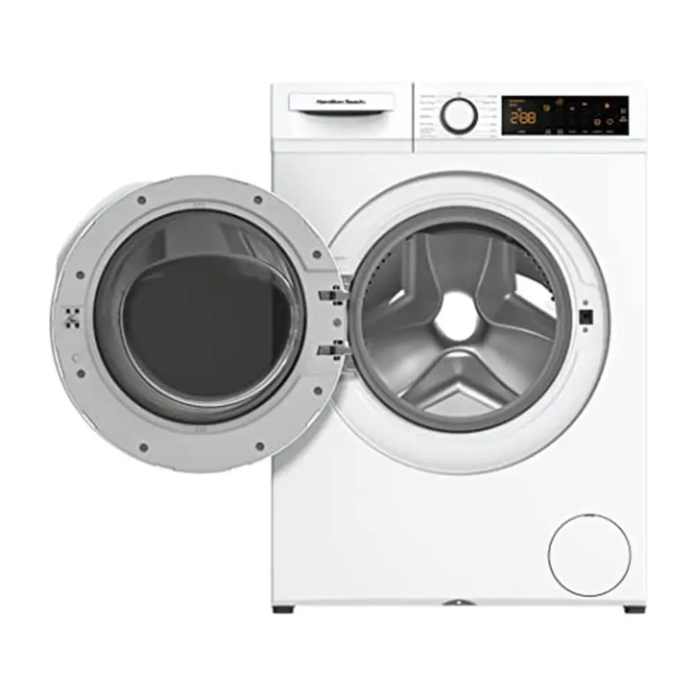 Front Load Washer-LED Display-5 Wash Cycles-2.2 cu ft Capacity-Quiet Operation-Stainless-Steel Tub-Easy Start-Up-Anti-Wrinkle 3