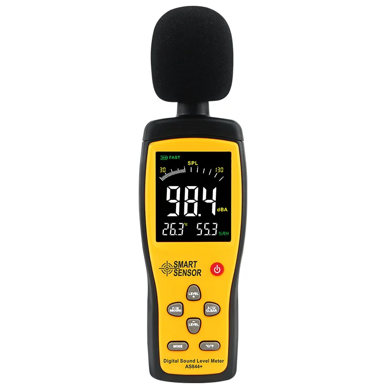 

AS844+Noise Scorer, Noise Tester, Temperature Tester, Connected To Computer