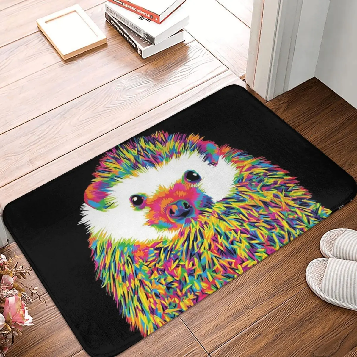 

Цветной ковер Hedgehog 60x40 см, Полиэстеровые напольные коврики, модные противоскользящие подарки