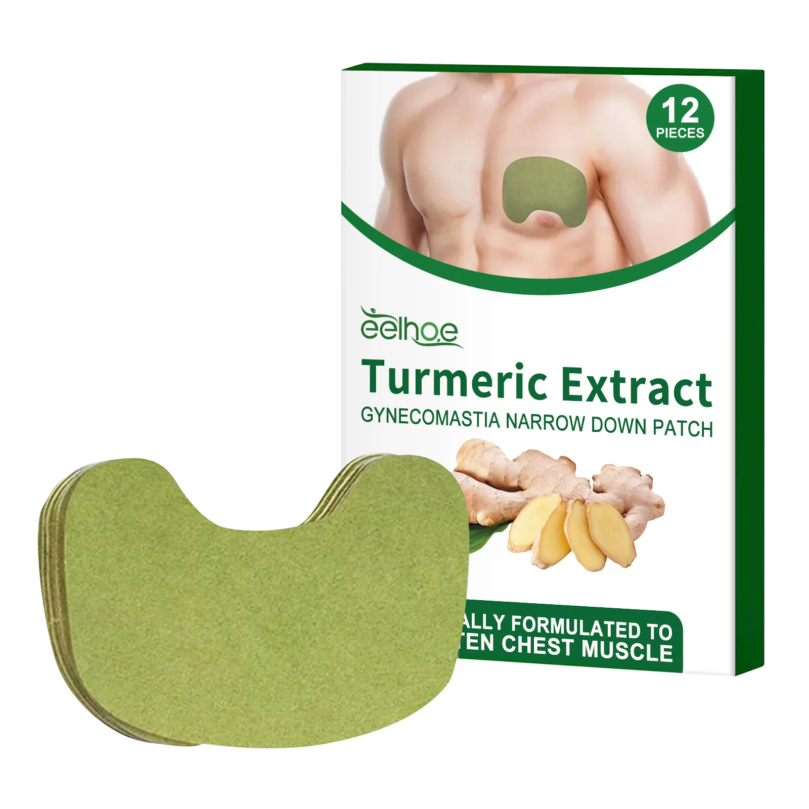 Men Breast Firm Patch Anti Cellulite Shrink Chest Fat Burner Reduce Size Strengthen Muscles Gynecomastia Tightening Products