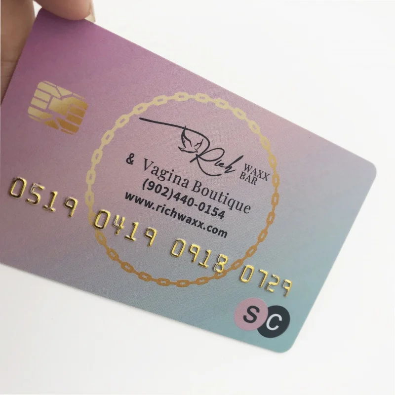 

Customized.product.2024 Latest Design Custom Embossed Card Number UV Credit Card Business Card Printing