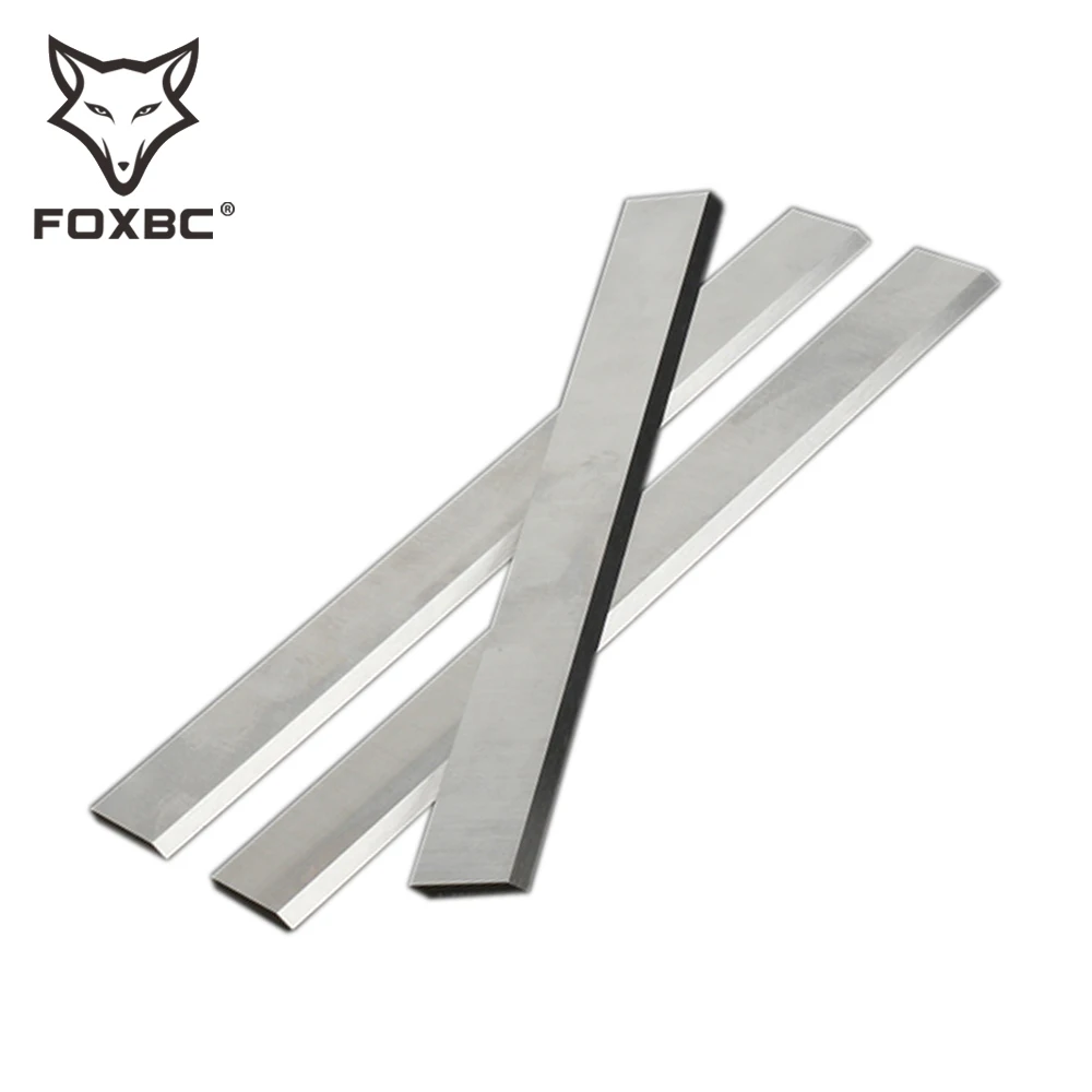 FOXBC 6-1/8" 155mm Jointer Knives Replacement Craftsman 113-206931 & 113-232200 Wood Planer Blade for Woodworking Set of 3
