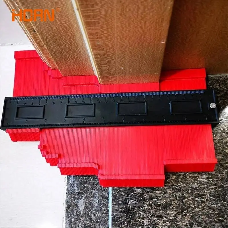 Shape Contour Gauge Duplicator Profile Measuring Tool Contour Duplication Gauge Template Plastic Copy Duplicator contour gauge