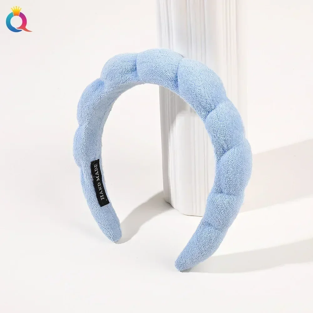 Luxurious Spa Headband for Women – Plush, Ultra-Soft and Versatile Hairband for Skincare, Yoga, and Facial Treatments