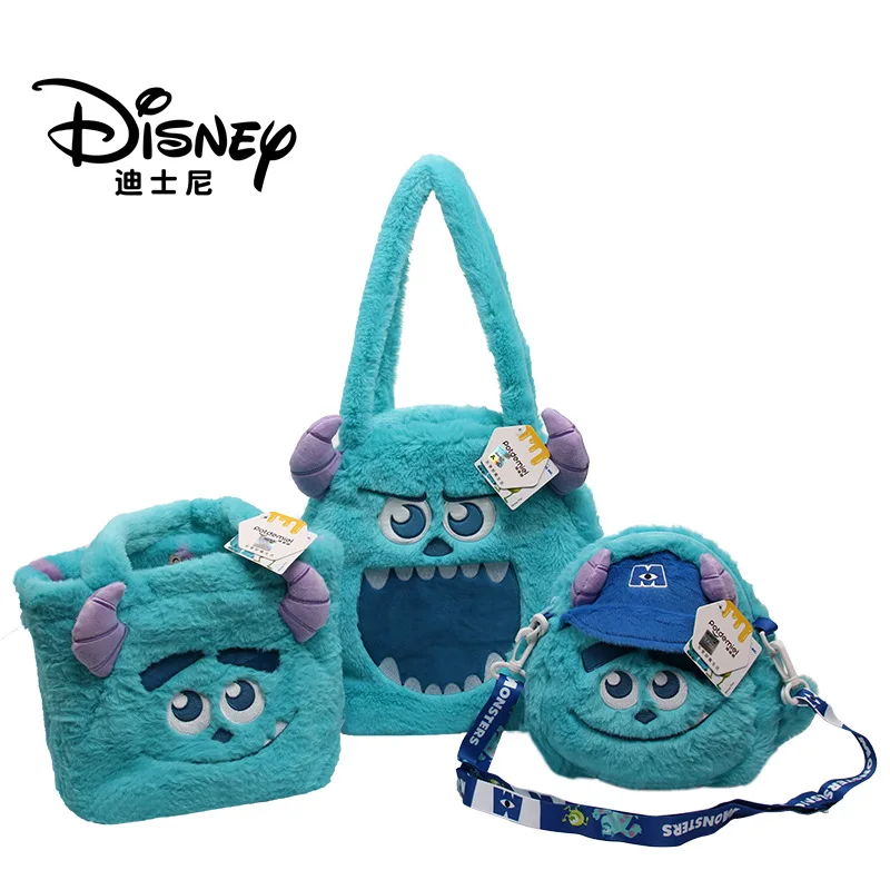 

In Stock Disney Sullivan (blue Fur Monster) Plush Crossbody Bag The Blue Umbrella Trend Large Capacity Handbag Birthday Gift