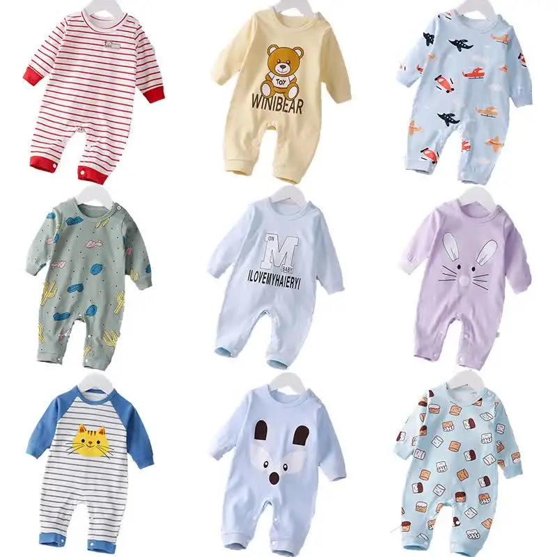 Детский хлопковый комбинезон Spring Cute Cartoon Print