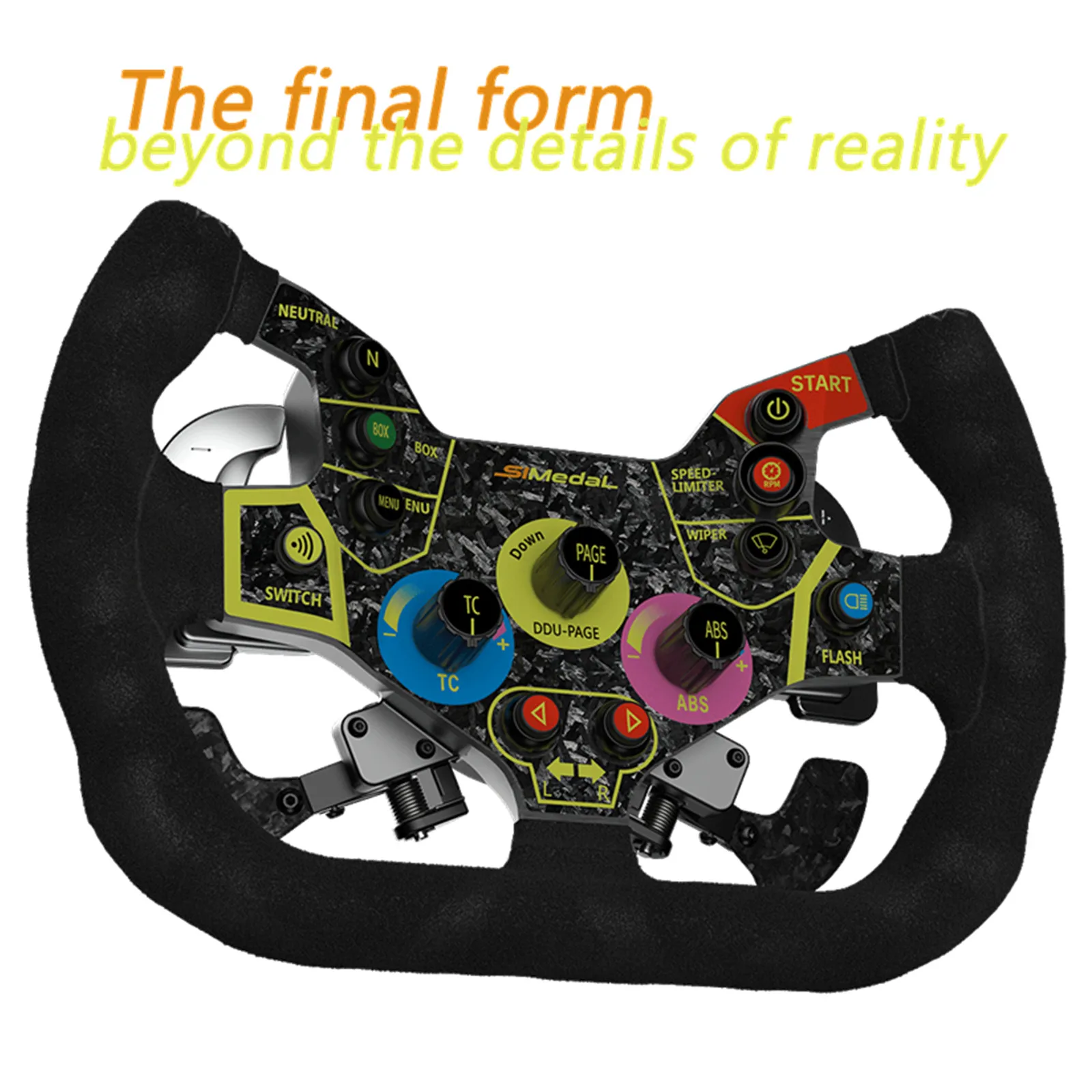 Simagic GTS Spiel Lenkrad RGB Direct Drive Racing Simulator Disc