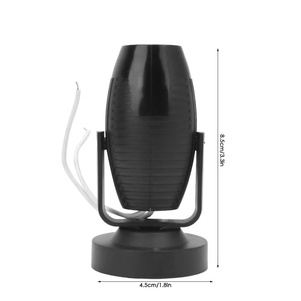 LED 무대 스포트 램프, KTV 바, DJ 디스코 분위기 조명, 블랙, 85-265V, 360 도