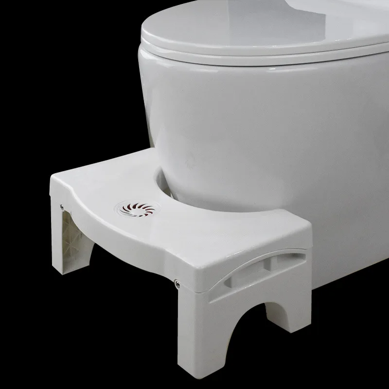 

U-Shaped Squatting Toilet Stool Non-Slip Pad Bathroom Helper Assistant Foot seat Relieves Constipation Piles 40*250*170mm