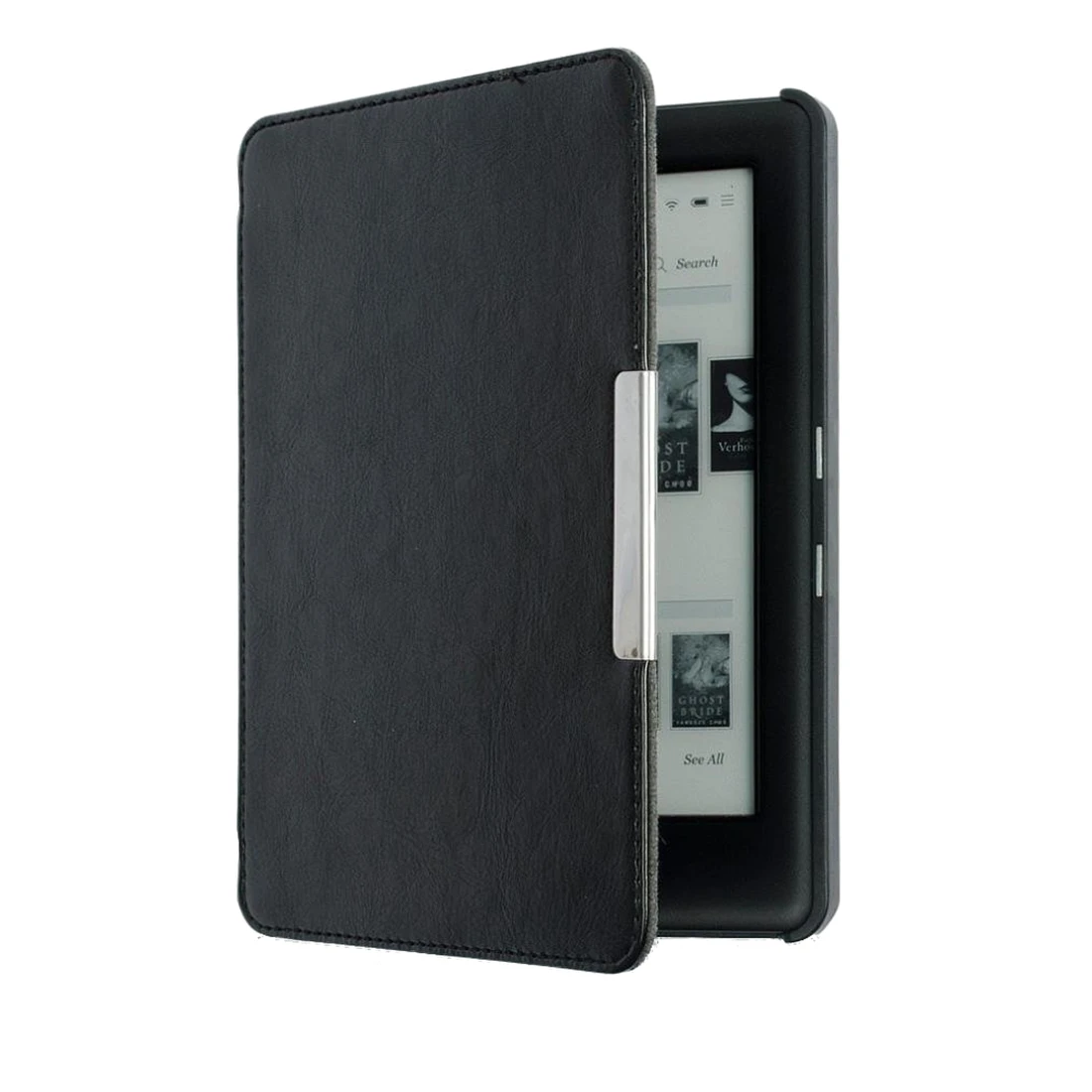 

Магнитный чехол для KOBO GLO HD 6,0 дюйма, Ультратонкий Твердый чехол (черный)