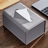 Household Waterproof Paper Box Desktop Napkin Storage Container Wide Mouth Tissue Boxes Practical Storage Supplies 1