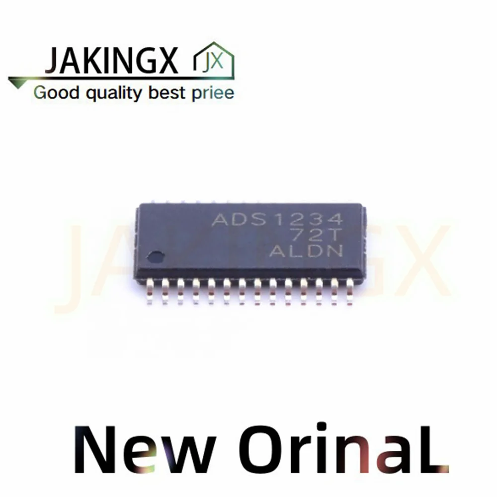 

1-100Pcs New Original ADS1234IPW 2.7V~5.3V 24 80Hz SPI TSSOP-28 Analog To Digital Converters (ADCs)