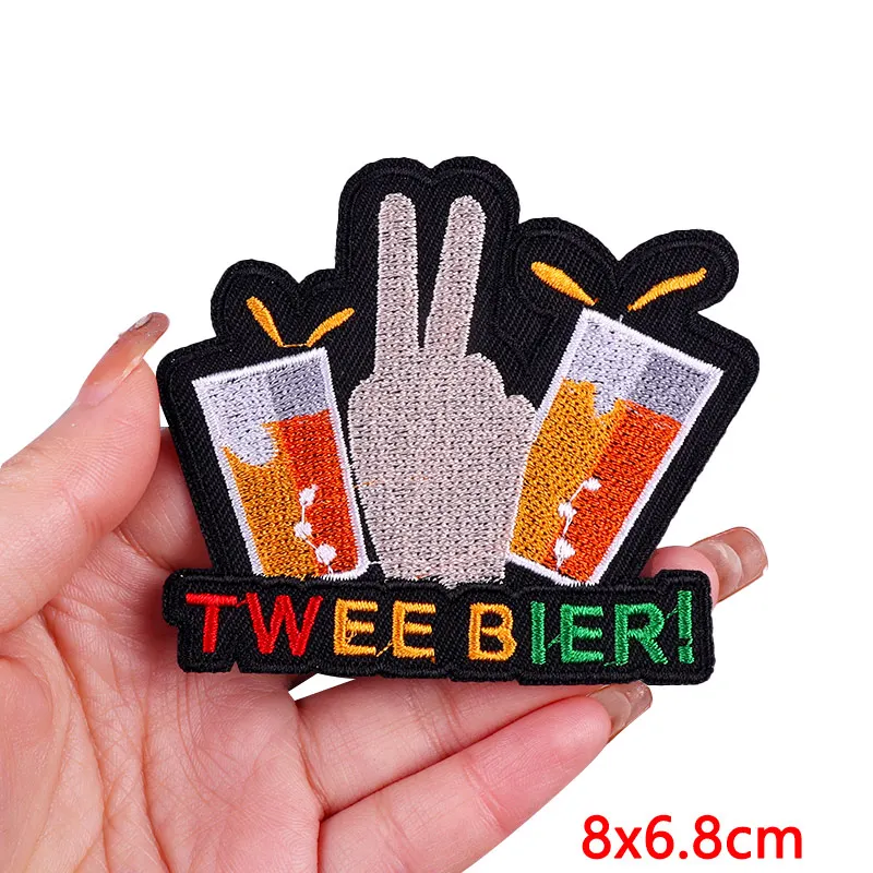 Netherland Carnival Emblem Embroidered Patch for Clothing - DIY Iron-On/Sew-On Applique