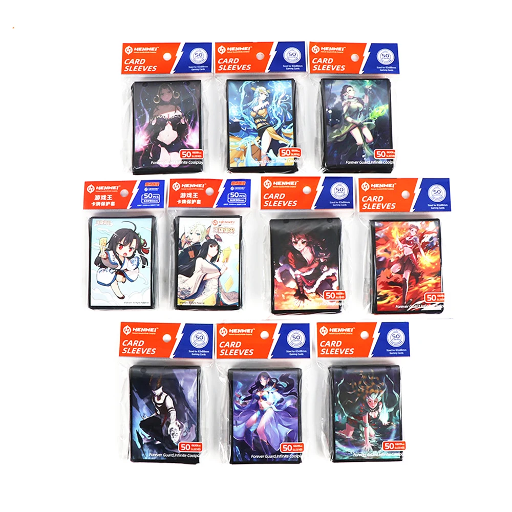 TCG Card Sleeves para Magic e Pokemon, Trading Cards, Personagens
