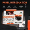 HITBOX DC Tig Welding Machine Real 200A TIG MMA ARC Stick Welders IGBT Inverter Welding HBT2000 220-240V 2T 4T Soldador Welder 2