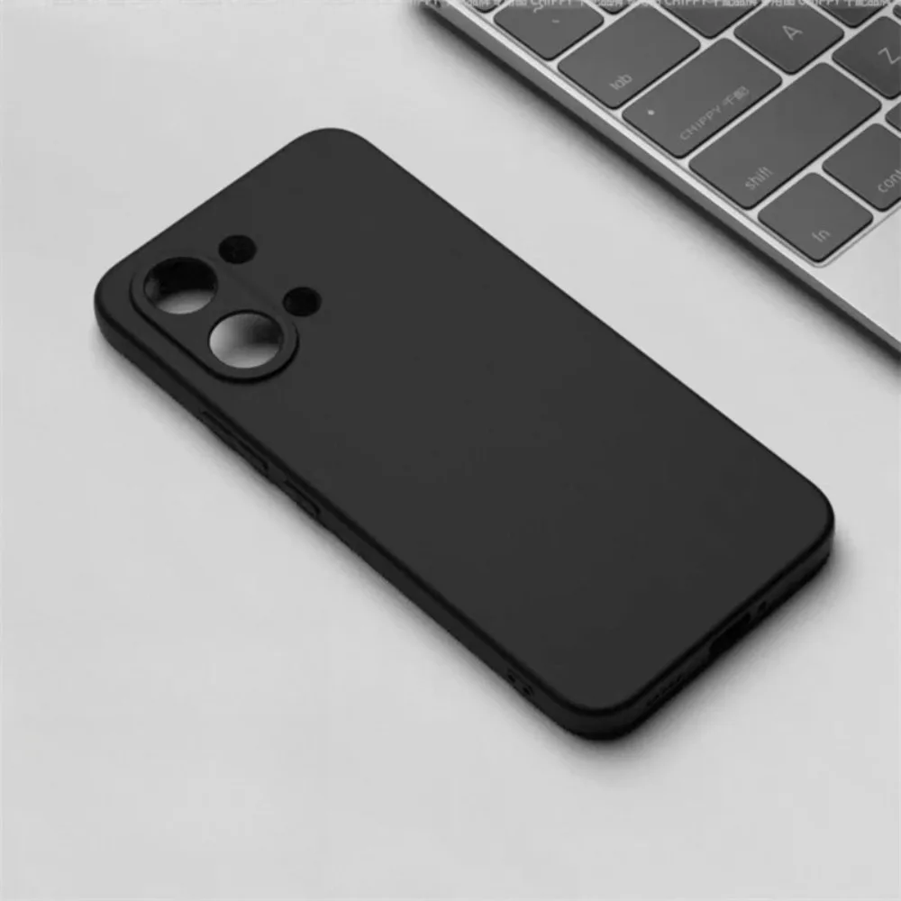 Matte Transparent Magnetic Soft Silicone Case - Ultra Thin Slim Back Protector Cover