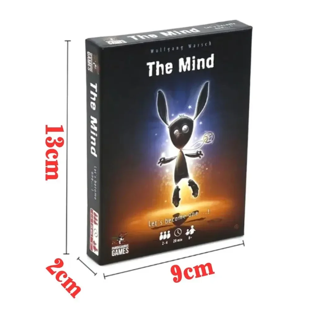 NUOVO Gioco di Carte The Mind, Gioco da Tavolo per Feste, Esperienza di Gioco di Squadra Interattiva - immagine 2