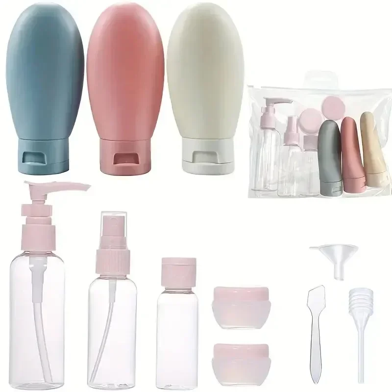 Travel Refillable Bottle Portable Silicone Empty Sub-bottling Tool Liquid Container Spray Lotion Shampoo Shower Perfume 11pcs perfume refill bottle spray bottle perfume bottle refillable lotion bottle perfume atomizer split bottle set refillable liquid container refillable perfume bottle makeup empty bottle perfume refill tools refillable bottle refillable spray bottle refillable empty bottle perfume dispenser tools cosmetic dispenser bottle refillable cosmetic bottle refillable bottle set cosmetic bottle set