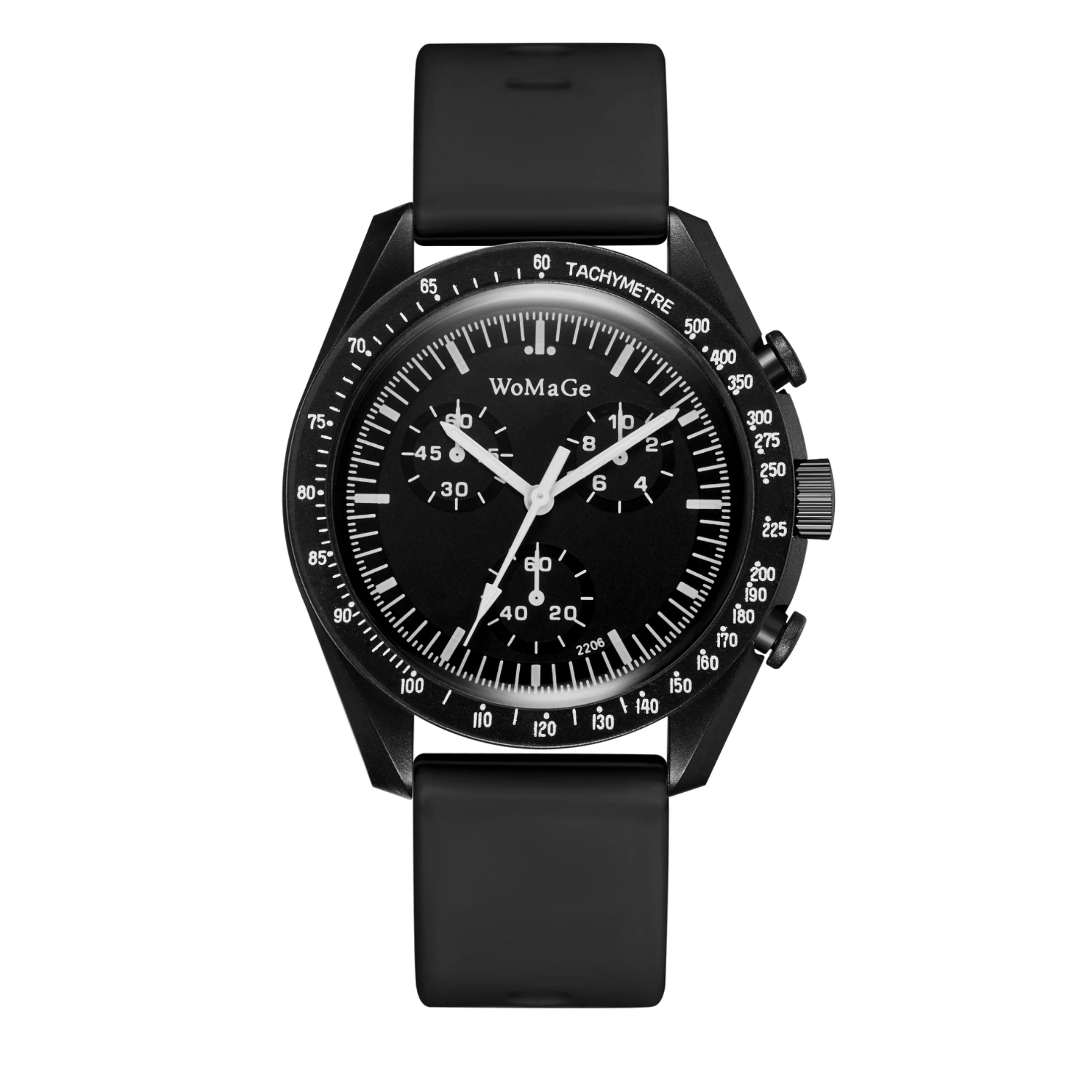 Famous Brand Unusual Moon Watches Fashion Casual Silicone Sports Watch For Younger Men Women WristWatch Relogio Masculino