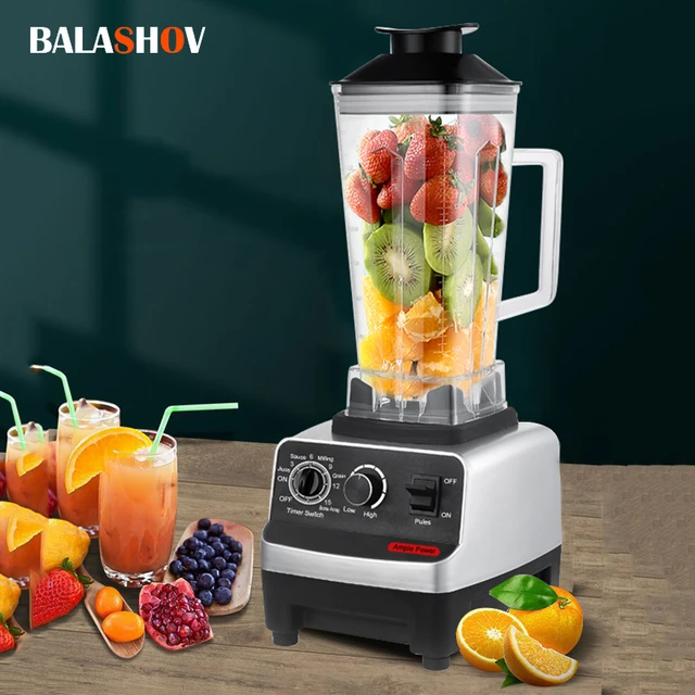 4500W Blenders professional Heavy Duty Commercial mixer juicer ice  smoothies bean coffee Maker Kitchen Appliances 2L BPA Free