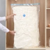 Vacuum Storage Bags With Valve Folding Compressed Space Saving Clothes Storage Big Size For Towel Cloth Blanket 2
