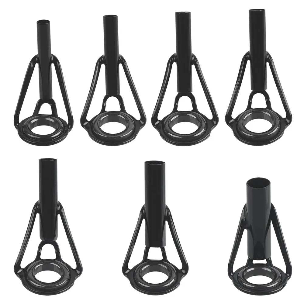 20Pcs Fishing rod guide top tips kit Fishing Pole eye Repair set