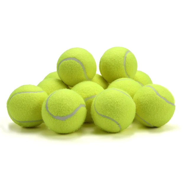 AMA Tennis Balls,12-Pack Advanced Training Tennis Balls for Beginner, Pet Dog practice Tennis Balls with Mesh Bag for Easy Carry 3
