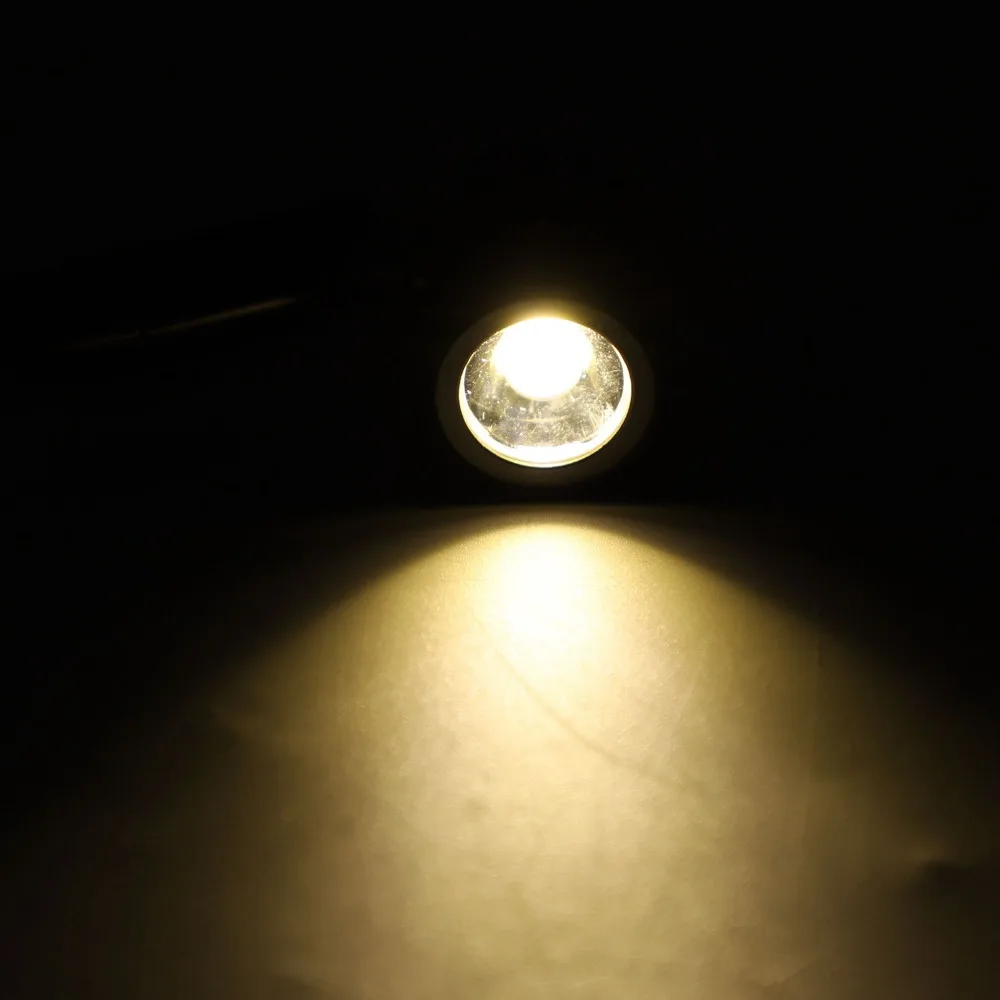 2팩 DC12V LED 미니 스포트라이트 알루미늄 바디 각도 조절 가능 보석 진열장 조명 3W 디스플레이 캐비닛 조명 식물 전시등