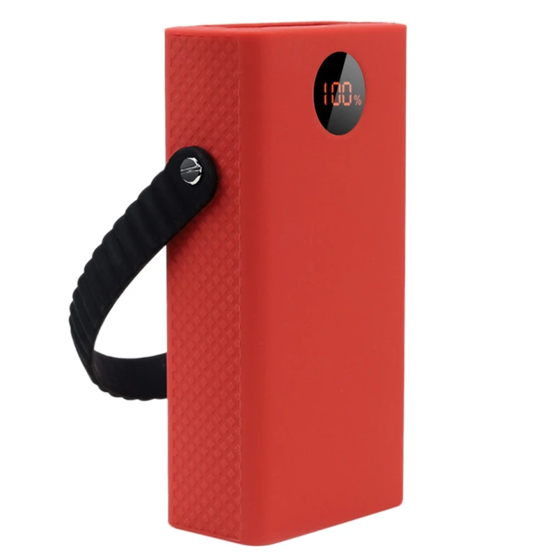 

Silicone Case for PEA40 40000MAh Power Bank Anti-/Anti-Fall Soft Cover Portable Protective Sleeve(Red)