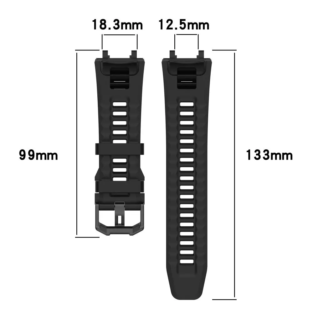 Premium Silicone Watch Band - Durable Replacement Wristband