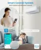 12000BTU Smart Air Conditioner System 19 SEER2 Split Inverter AC W/ Pre-Charged Heat Pump Installation Kit WiFi Remote Control 6