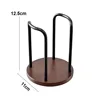Disposable Cup Storage Holder Rack Shelf Water Tea Cups Wood Dispenser with Longer Stick Mug Display Stand Organizer Supplies 6