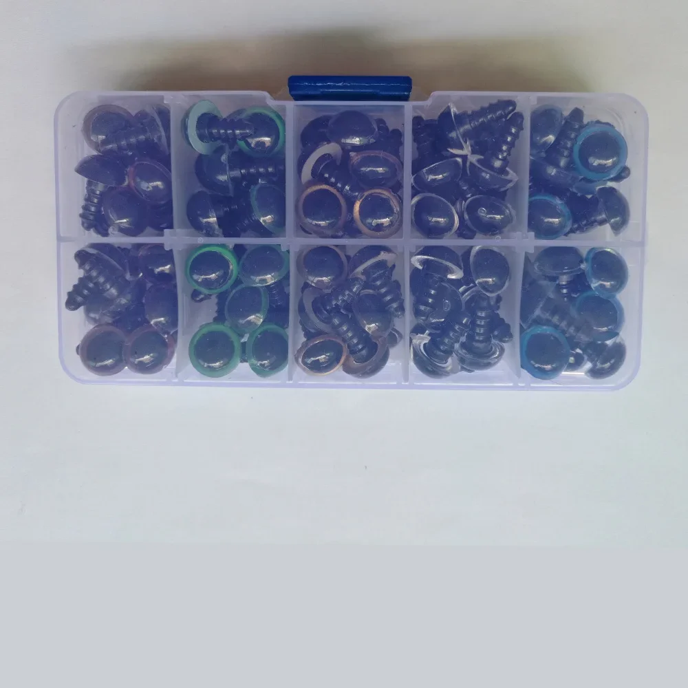 Plastic Safety Eyes 100PCS For Teddy Bear Doll Animal Puppet Crafts Kids Toys
