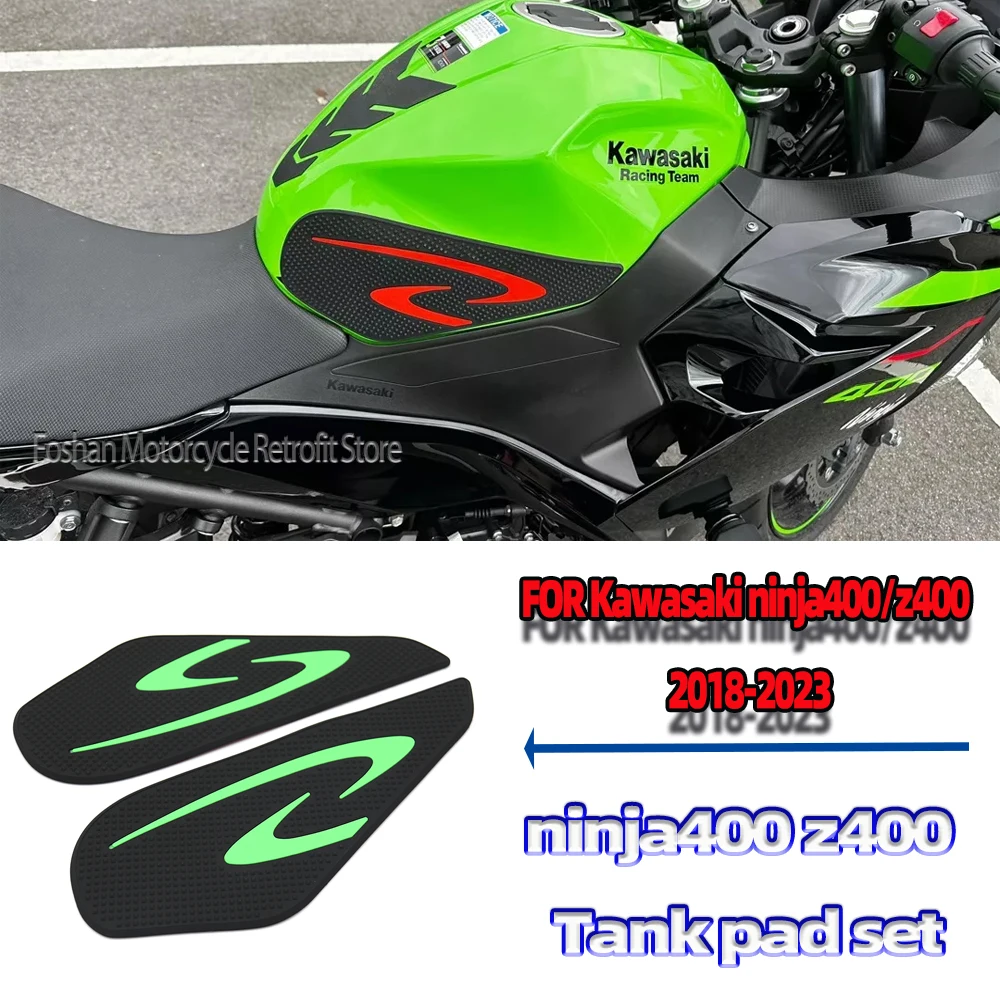 

Для Kawasaki Ninja400 z400 2018 2019 2020 2021 2022 2023 аксессуары для установки мотоциклов Ninja 400 Z 400 наклейка на масляный бак