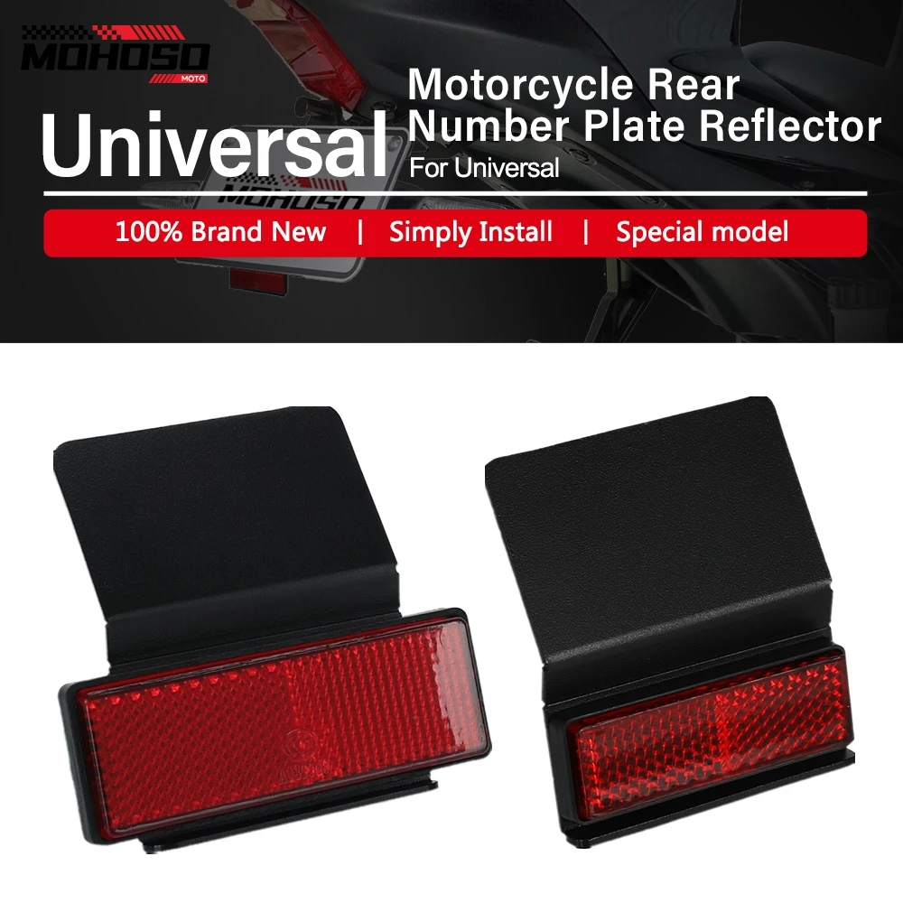 

Universal Motorcycle Aluminium Rear License Plate Holder Tail Reflector For SUZUKI GSX-R GSXR 600/750/1000 K3 K4 K5 K6 K7 K8 K9