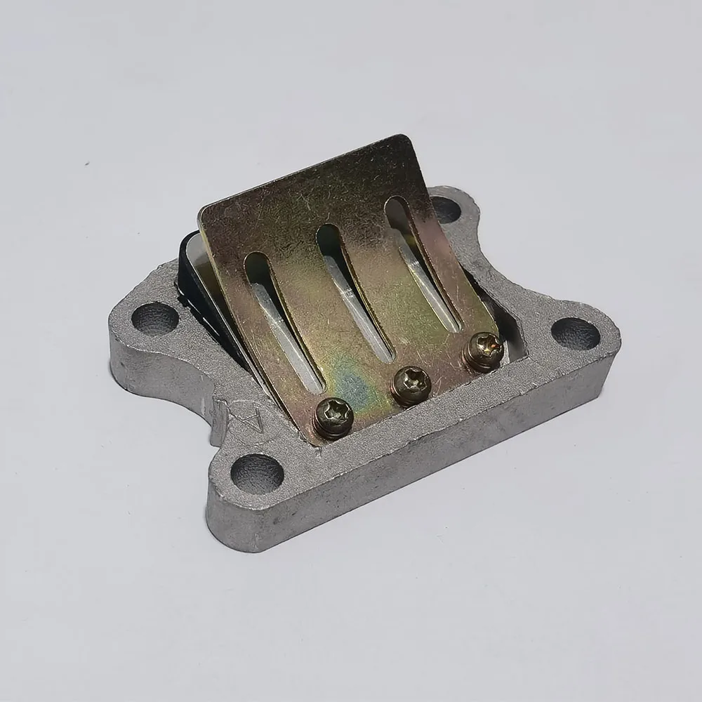 

Reed Valve Block With Petals Membran Assy For HONDA DIO SK50 MN AF27 DIO50 LEAD90 50cc 2 Stroke Moped Scooter Valves Motorcycle