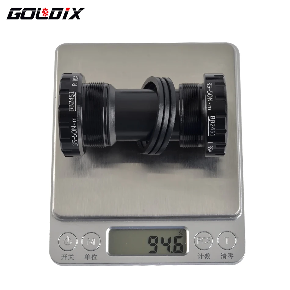 Bicycle Bottom Brackets Adapter Crank 1.37/24mm for MTB Road Bike