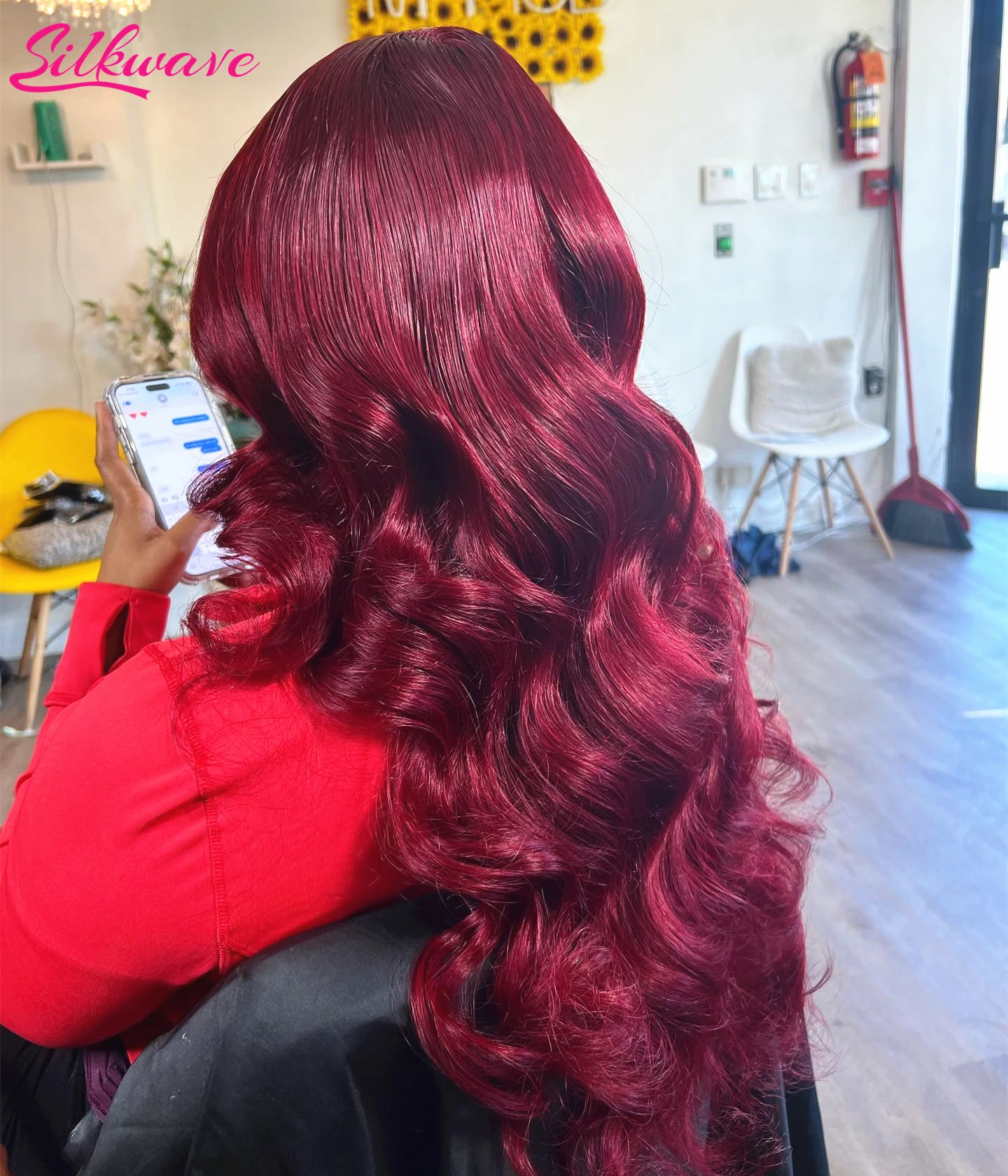 オールウェーブ用　新品ウィッグ 新作 ライトウェーブミディ」 ウィッグ[品番：BRLE0000390