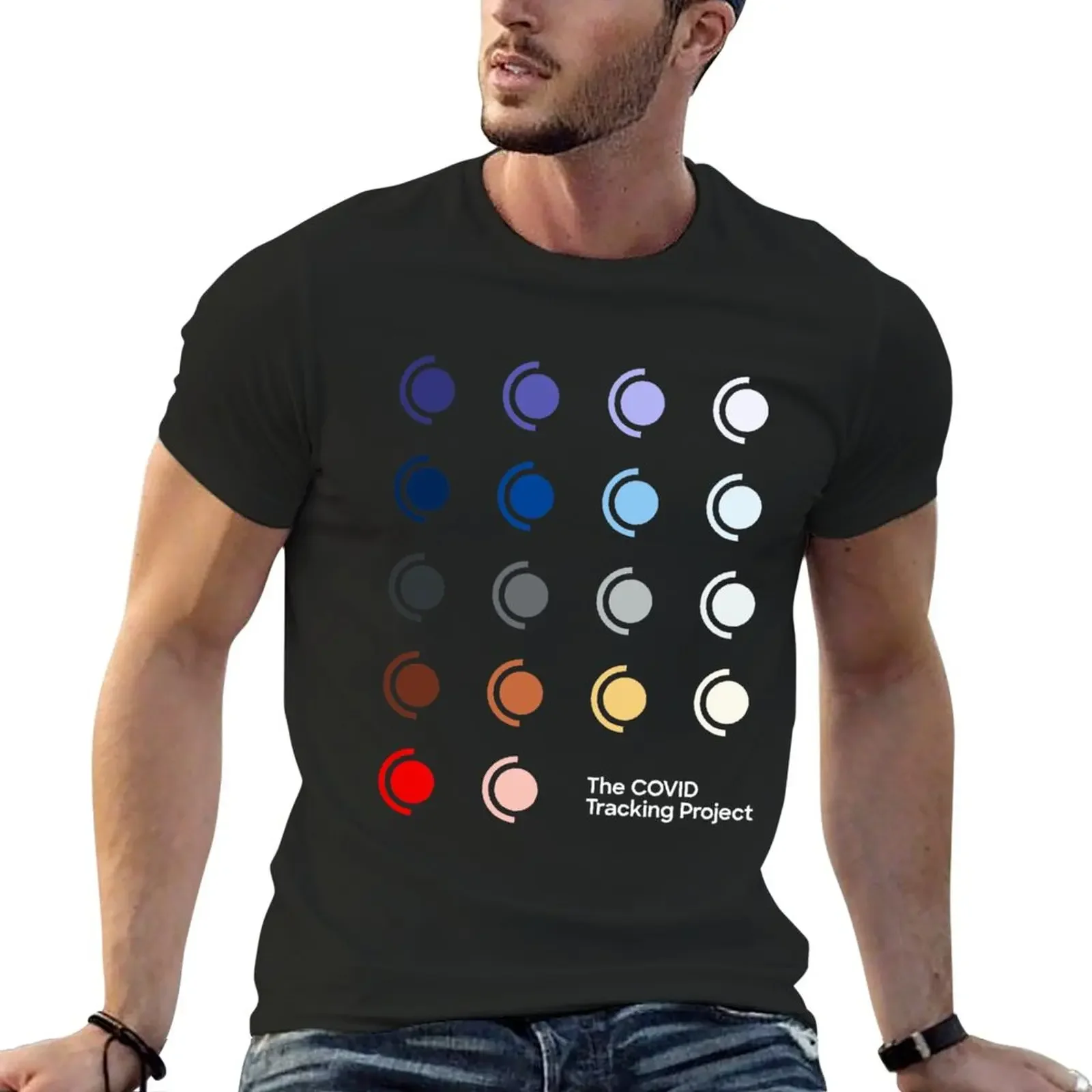 

CTP Sticker Pack: Rainbow Logos on Black Background T-Shirt oversized boys whites mens graphic t-shirts pack